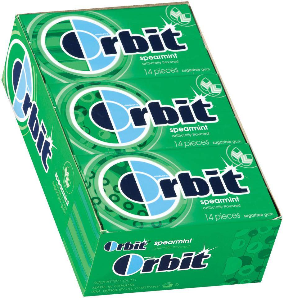 Orbit - Spearmint Gum - 12ct (12 Units)