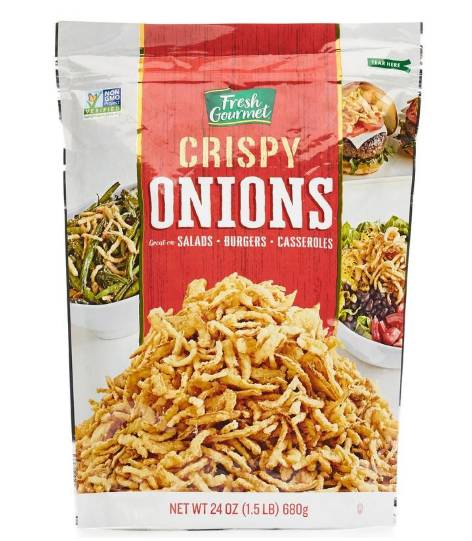 Fresh Gourmet - Crispy Onions - 24 Oz