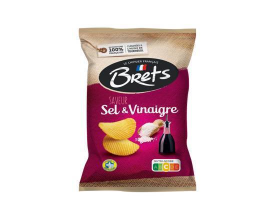 Chips ondulé Sel et Vinaigre BRET'S - Sachet de 125g