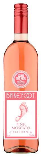 Barefoot Pink Moscato Rose Wine (750ml)