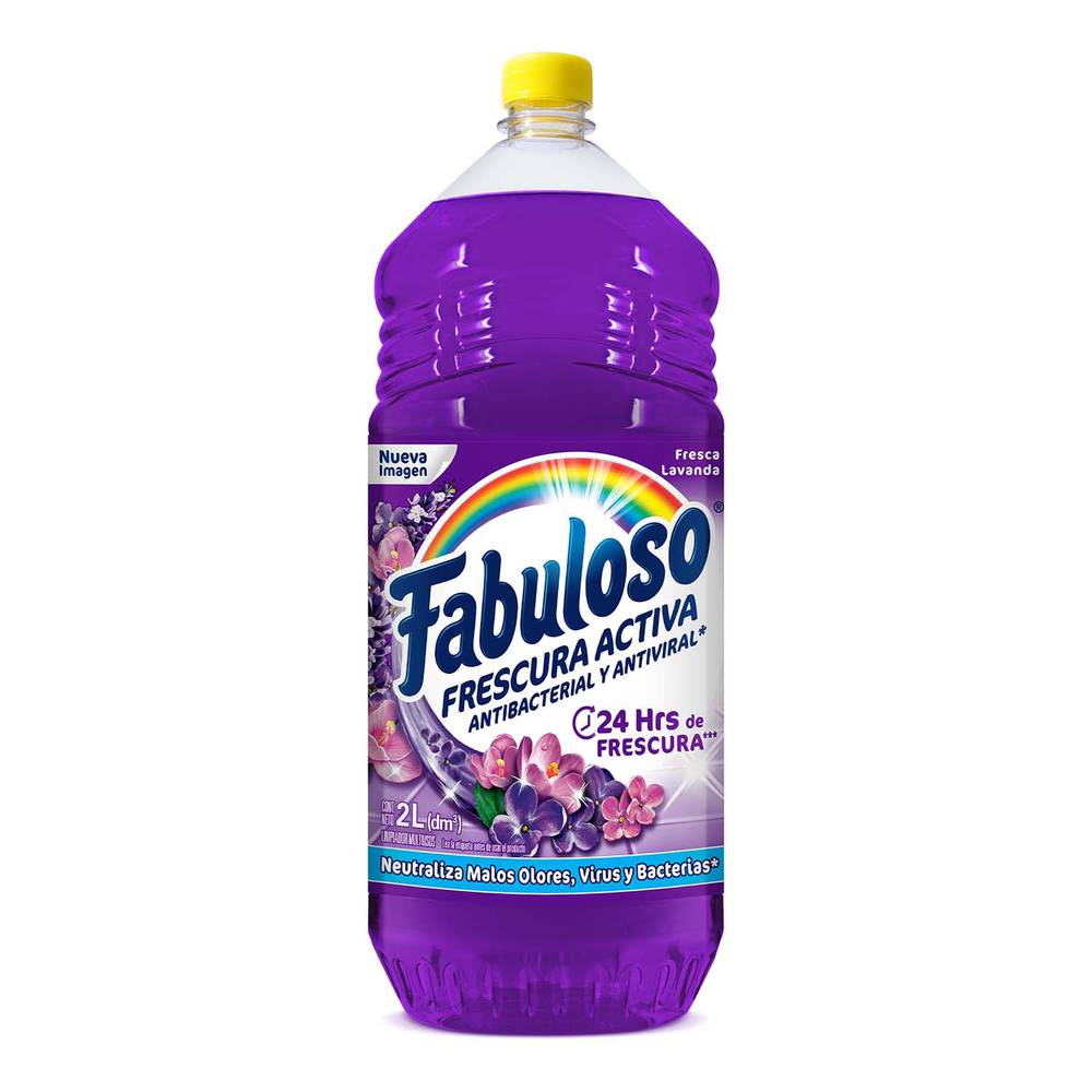 Fabuloso · Limpiador líquido antibacterial fresca lavanda (2 L)