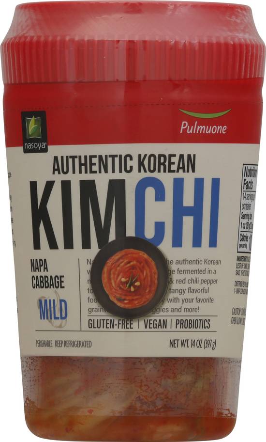 Nasoya Mild Vegan Napa Cabbage Kimchi (14 oz)
