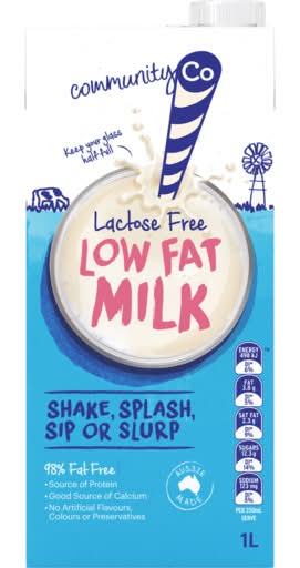 Community Co Lactose Free Low Fat Milk (1L)