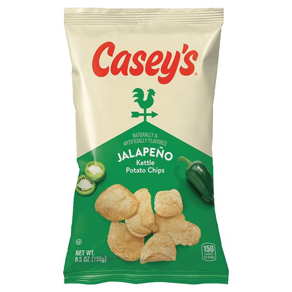 Casey's Jalapeño Kettle Chips 5.5oz