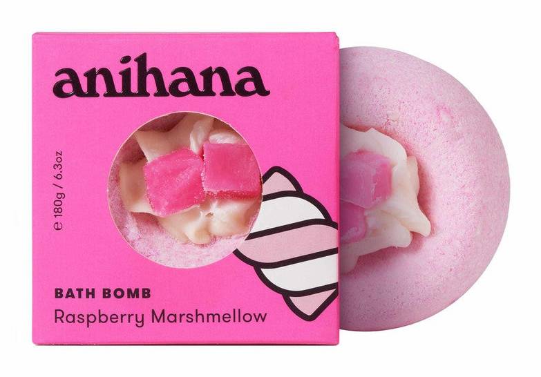 anihana Bath Bomb Raspberry Marshmallow 180g