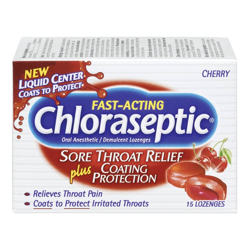 Chloraseptic Fast-Acting Cherry Throat Relief (70 g)