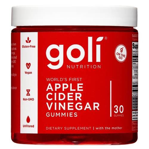 Goli Apple Cider Vinegar Gummies (30 ct)