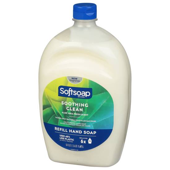 Softsoap Refill Soothing Clean Aloe Vera Fresh Moisturizing Hand Soap