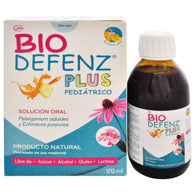 BIODEFENZ PLUS SOL ORAL PED FCO*170ML