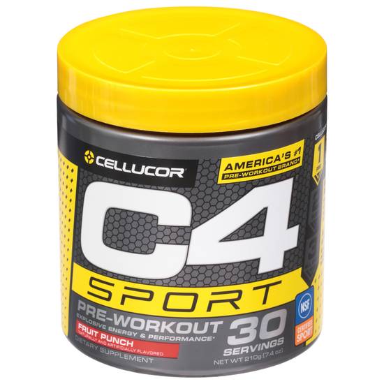 C4 Cellucor Sport Fruit Punch Dietary Supplement