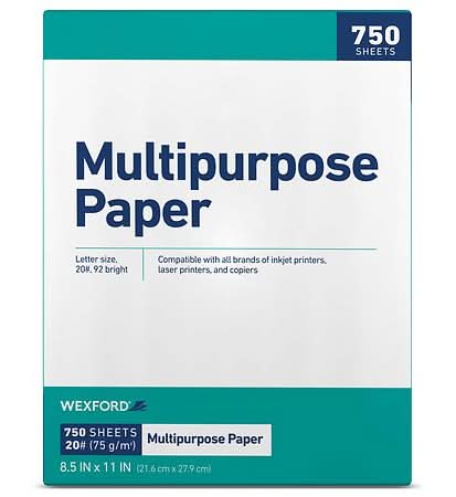 Wexford Multipurpose Paper (7.63 lbs)