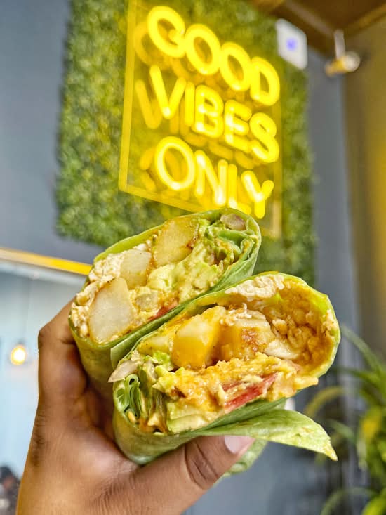 The Sunrise Breakfast Burrito