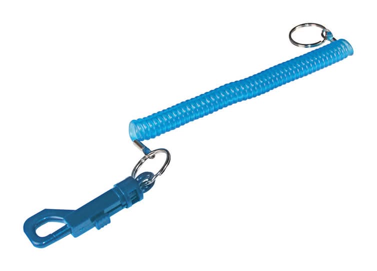 Hillman Plastic Assorted Jogger'S Wrist Coil Keychain