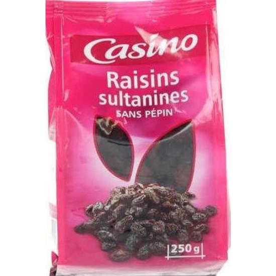Casino raisins secs 250 g