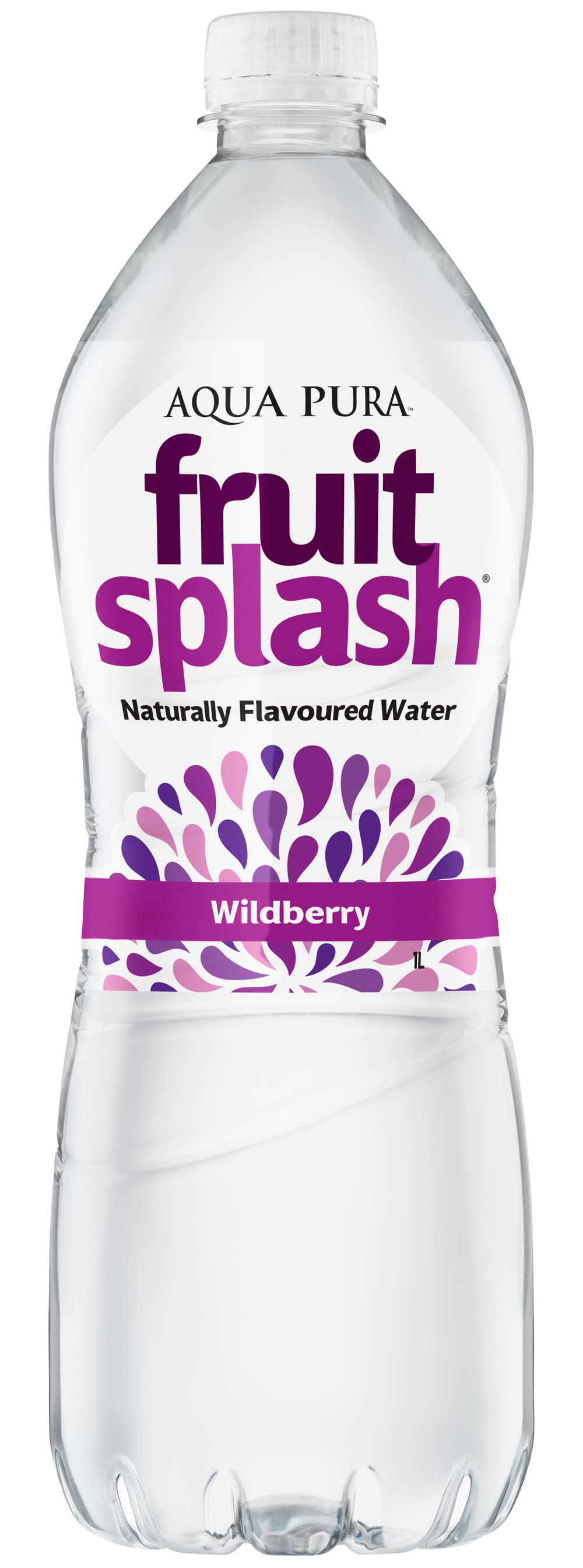 Aqua Pura Fruit Splash Water, Wildberry (1L)