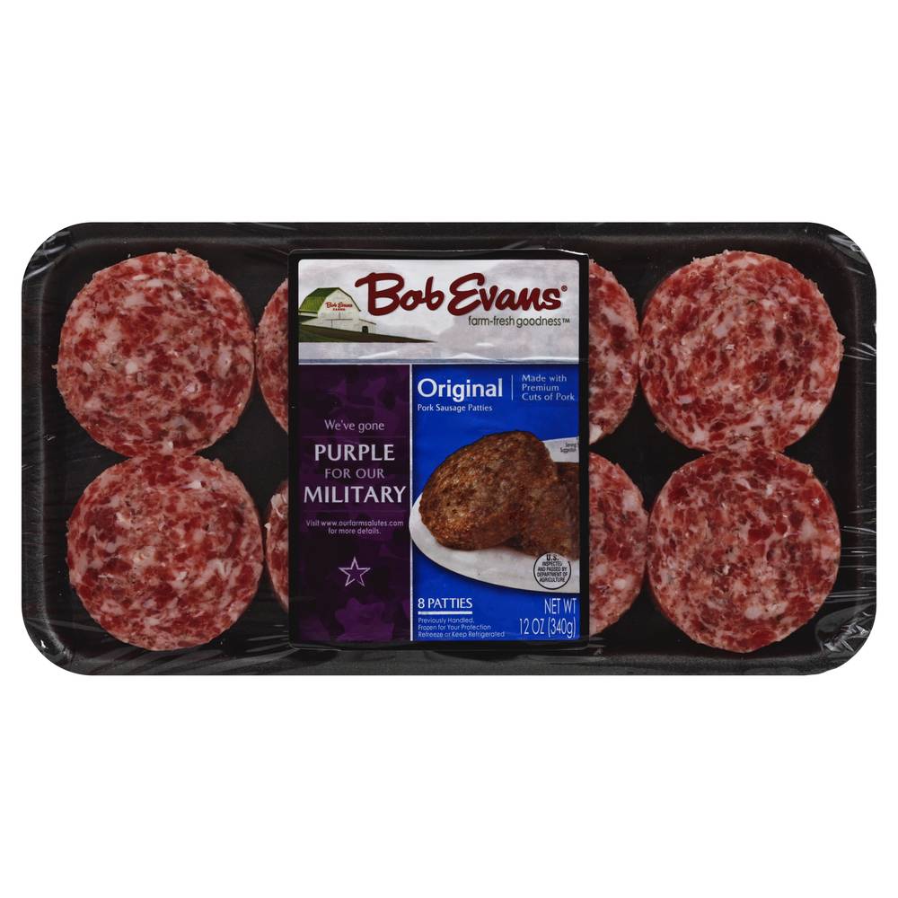 Bob Evans Original Pork Sausage Patties (8 ct)