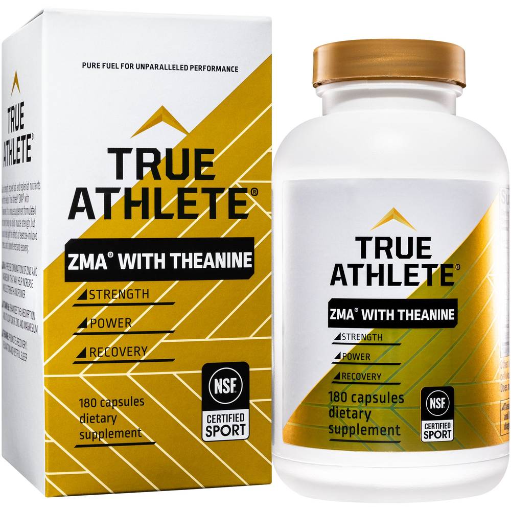 Zma With Theanine - (180 Capsules)