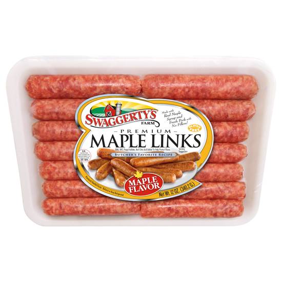 Swaggerty's Premium Maple Flavor Sausage Links (12 oz)