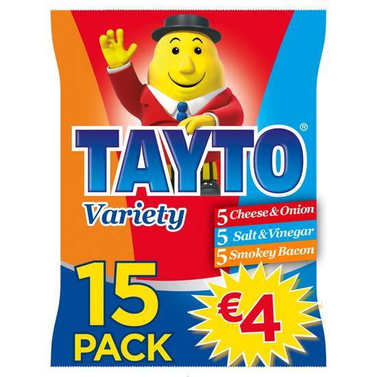 Tayto 375g Assorted Multipack