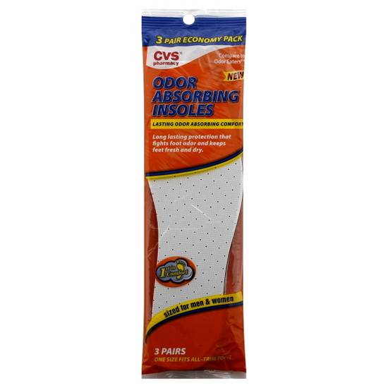 Cvs Pharmacy Odor Absorbing Insoles ( 3 ct )