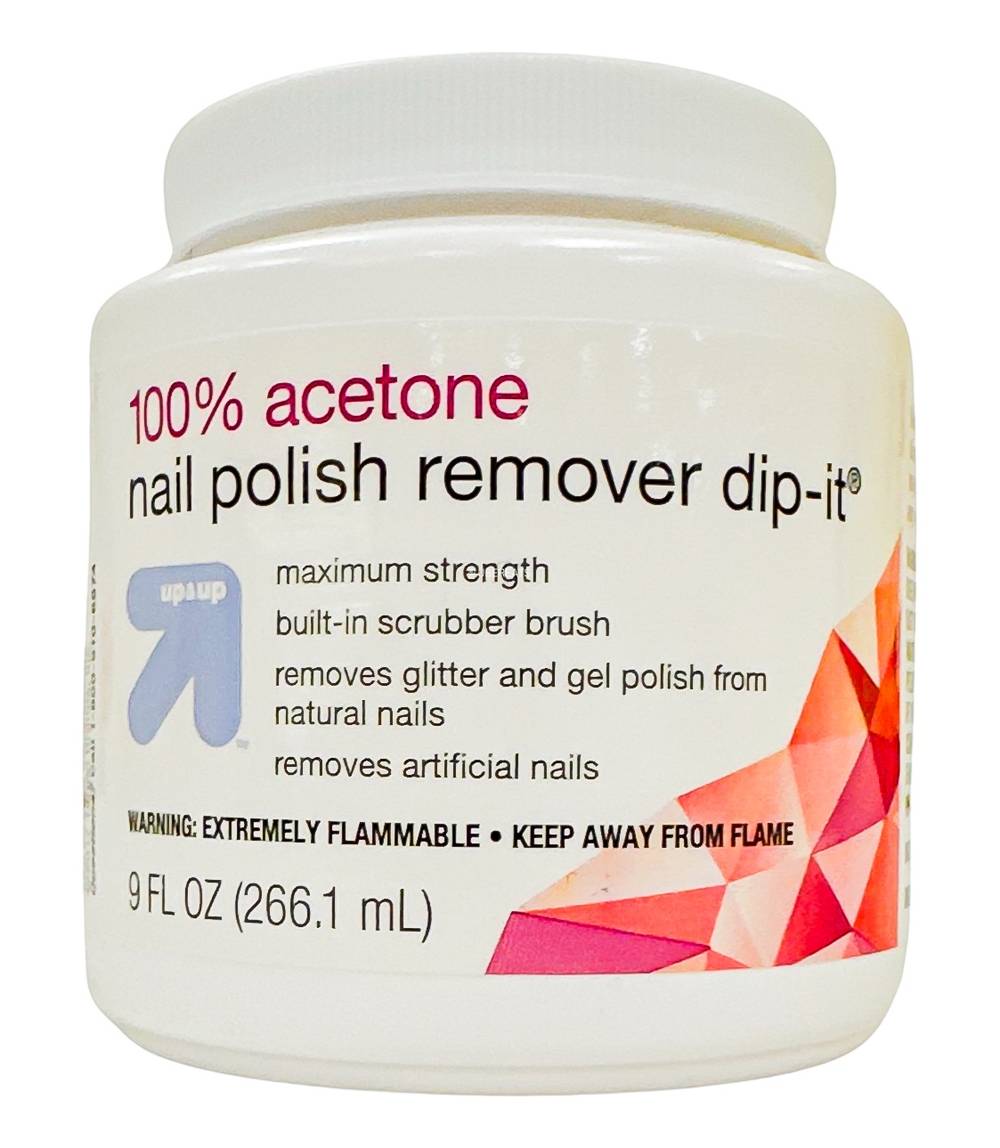 up&up Maximum Strength Acetone Nail Polish Remover Dip (9 fl oz)
