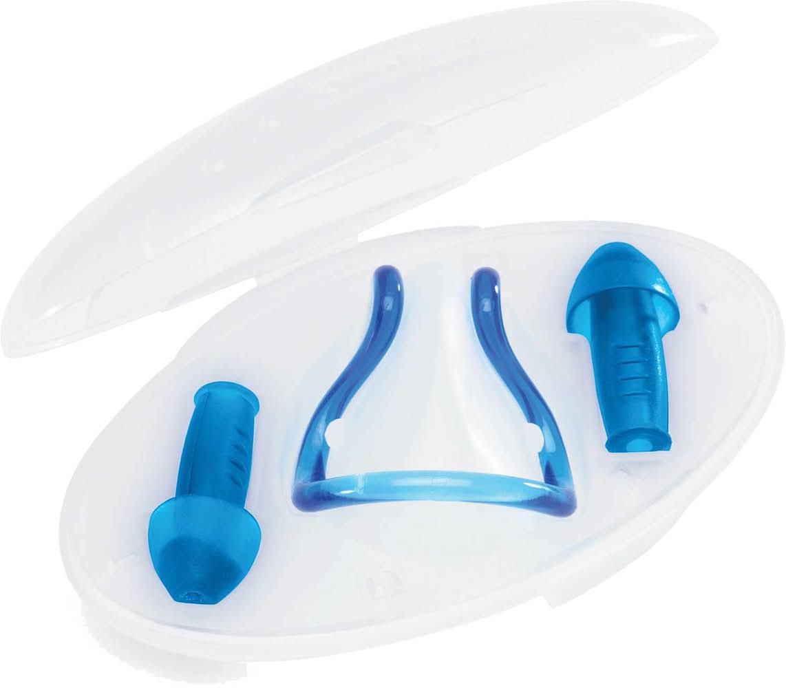 Speedo Profile Nose Clip and Ear Plug Set (Blue)