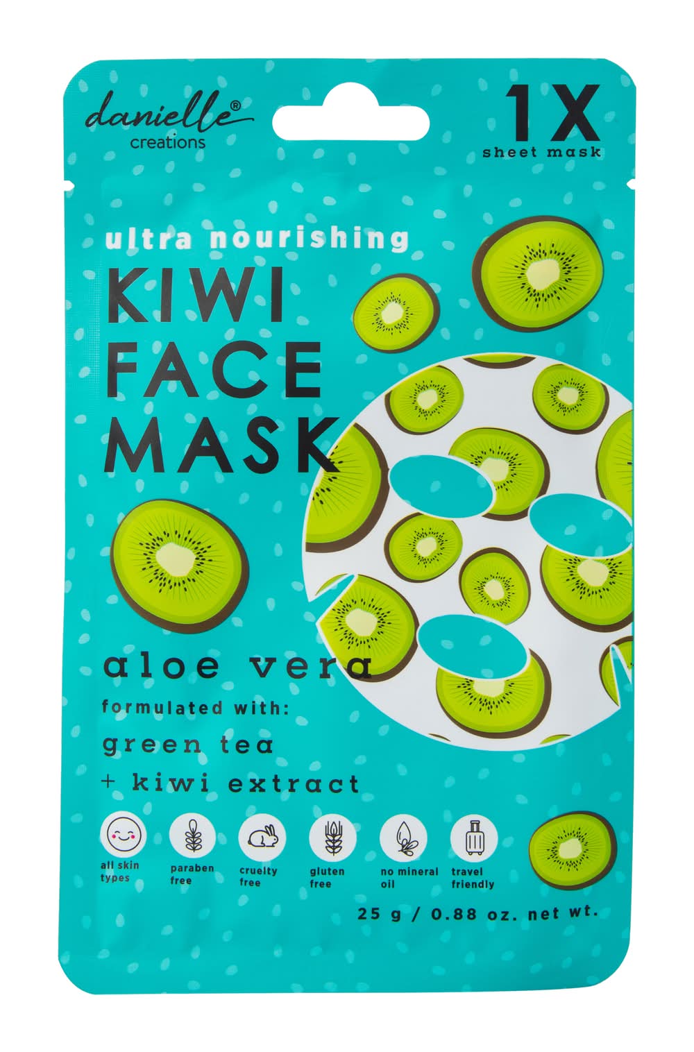 Danielle Creations® Printed Face Mask 0.88oz Kiwi