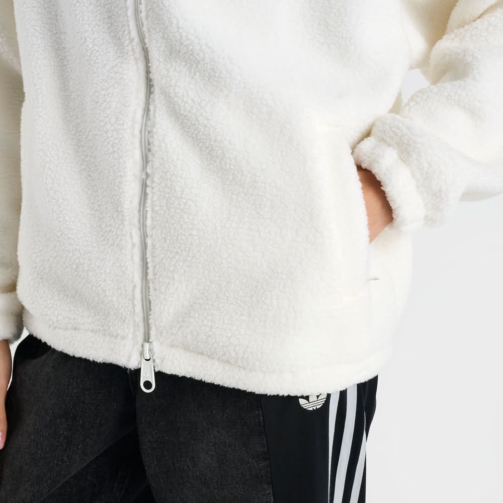 Adidas Originals Full-Zip Teddy Jacket Delivery Near Me | Order