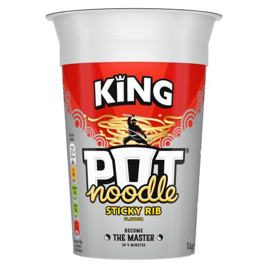 Pot Noodle Sticky Rib Flavour 114g