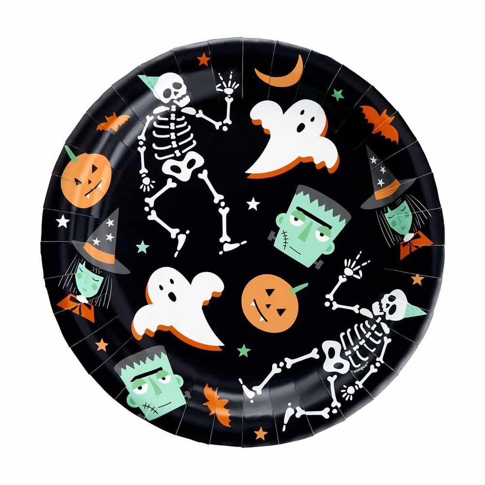 Halloween Sweet Spooky Plates, 9 in (8 pack)