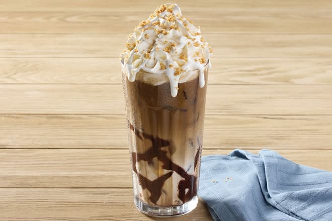 Iced S'mores Latte