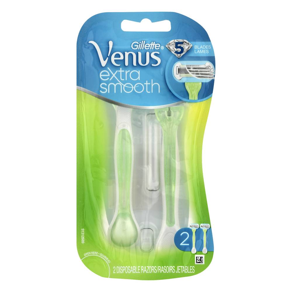 Gillette Venus Extra Smooth 5-blade Disposable Razors (0.16 oz)