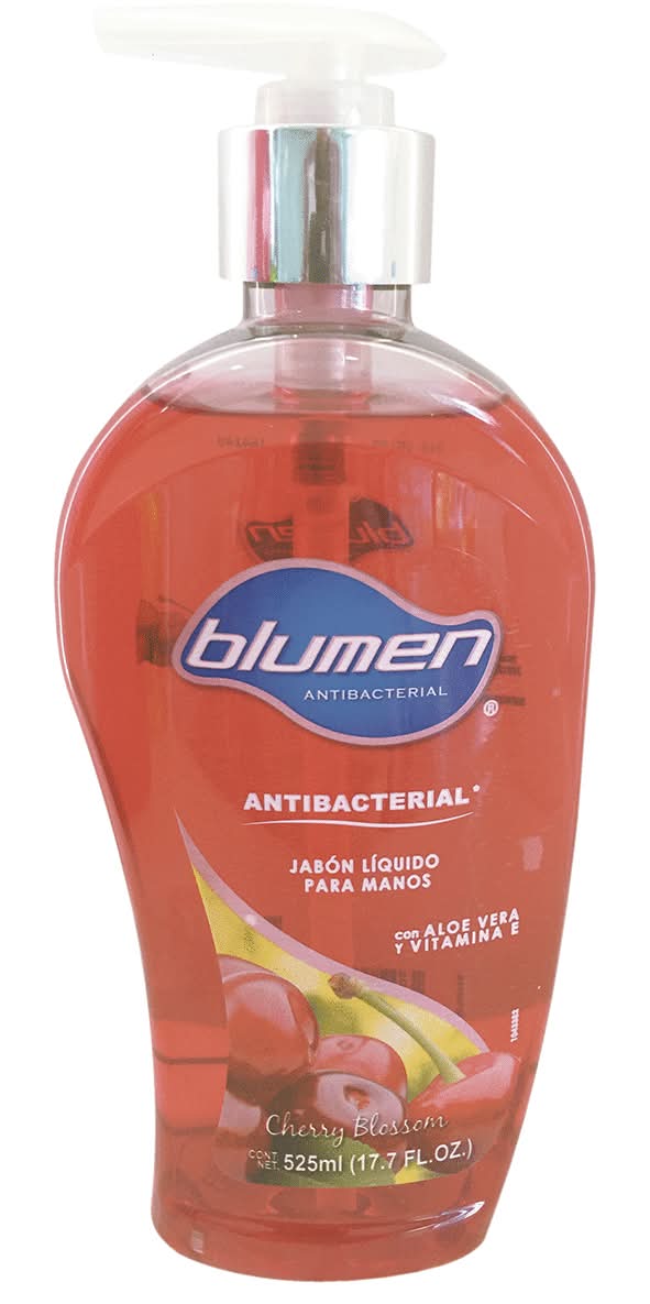 Blumen · Jabón líquido antibacterial biodegradable para las manos, cherry blossom (525 ml)