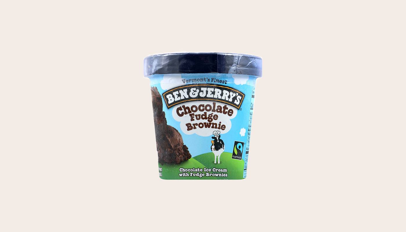 B&J Chocolate Fudge Brownie Ice Cream Pint