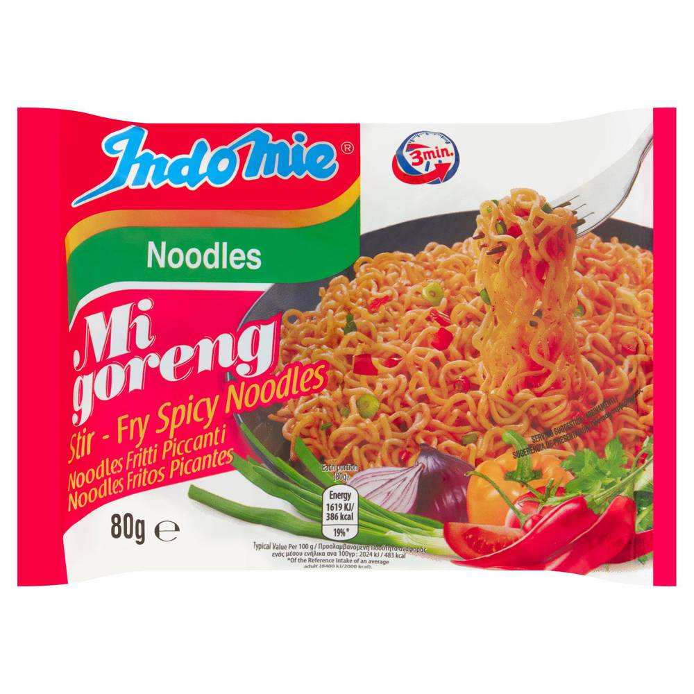 Indomie mie goreng Hot & Spicy 80g