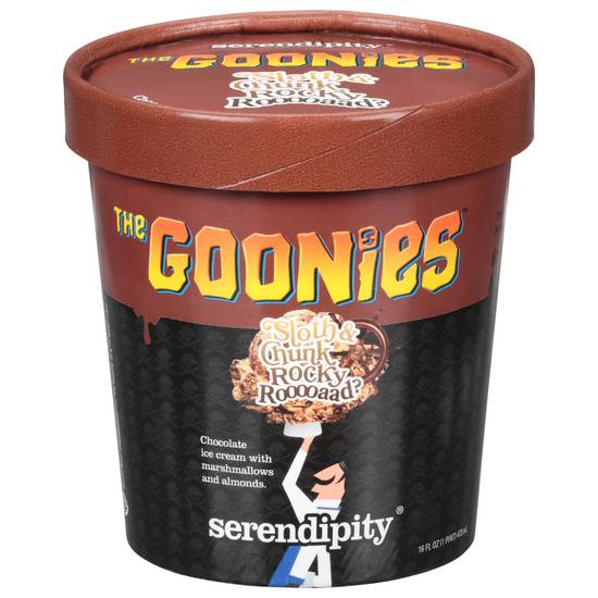 Serendipity the Goonies Sloth & Chunk Rocky Road Ice Cream (16 fl oz)