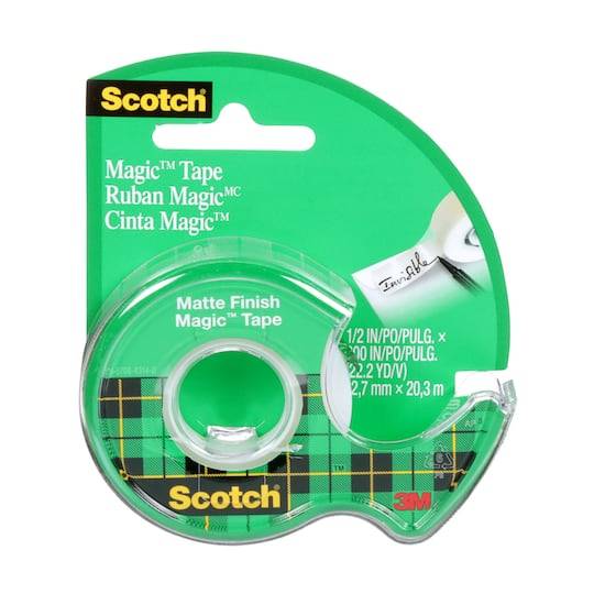 Scotch Magic Tape, 12.7 mm x 20.3 m