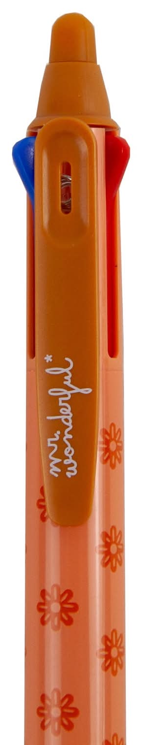 Caneta Apagável 3 Tintas - Salmão