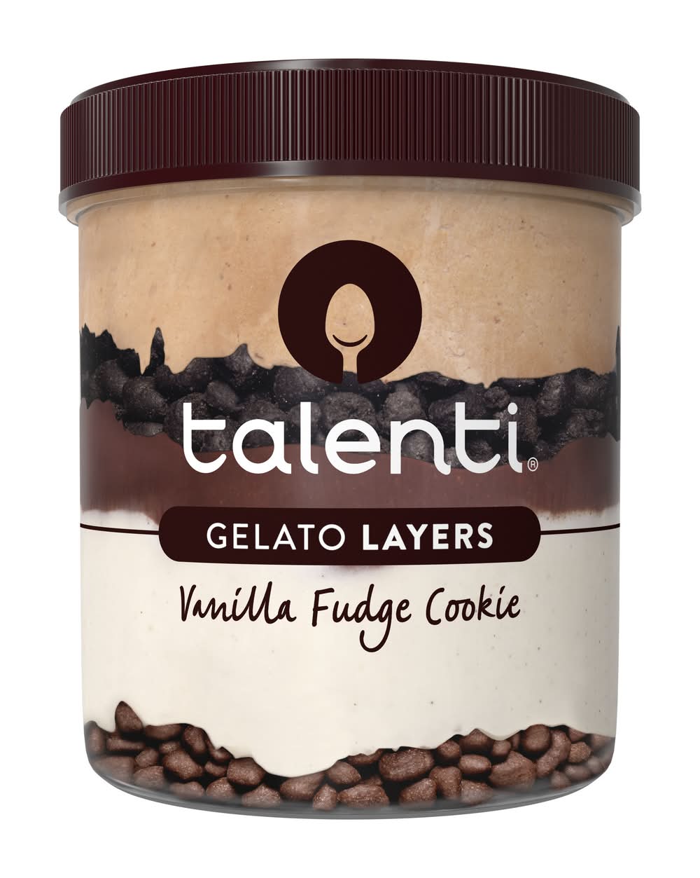 Talenti Gelato Layers, Vanilla Fudge Cookie (10.7 oz)
