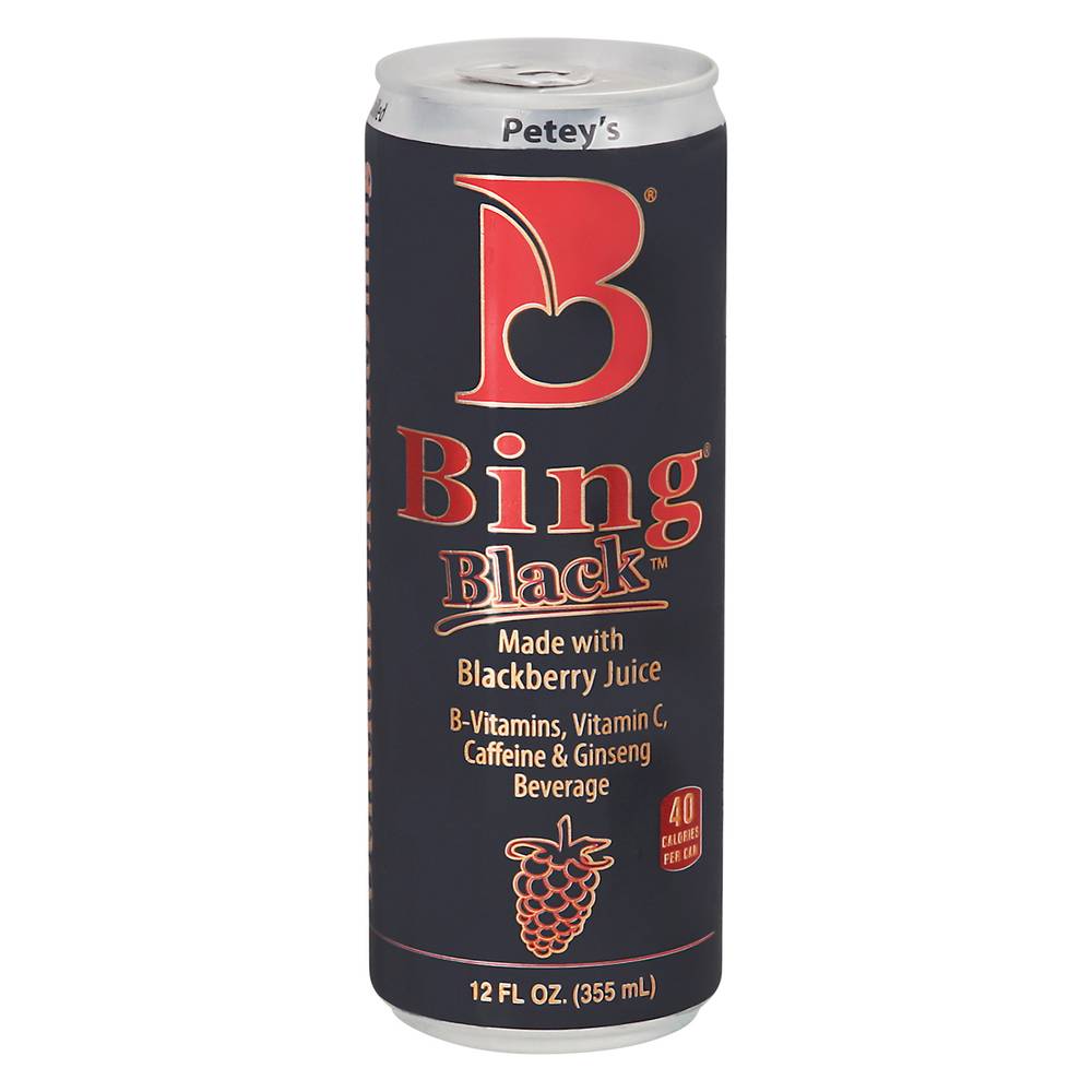 Bing Blackberry Juice Energy Drink (12 fl oz)