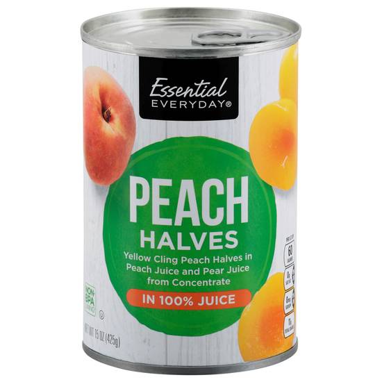 Essential Everyday Concentrate 100% Peach Halves Juice (15 oz)