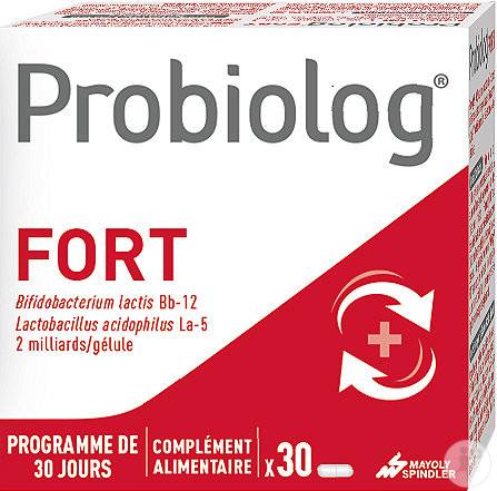 Probiolog Fort - Boite de 30 gélules