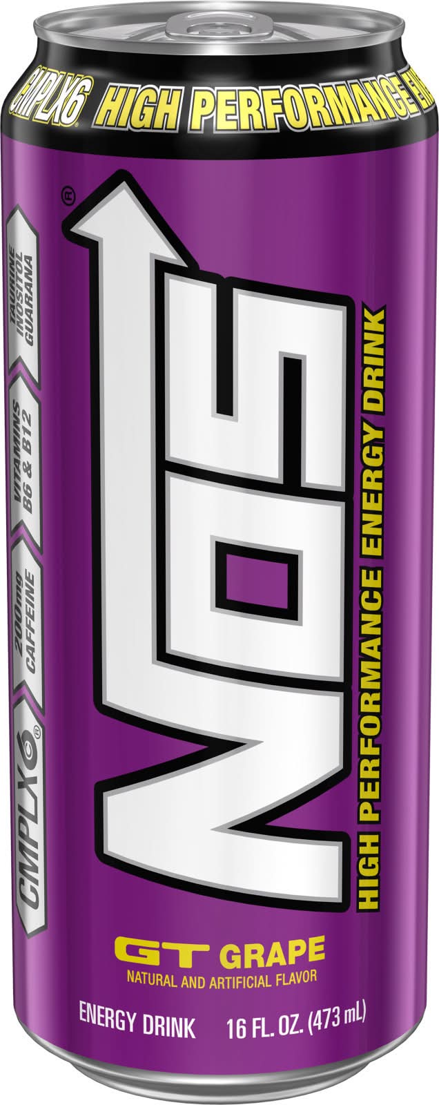 Nos High Performance Energy Drink, Gt Grape (16 fl oz)