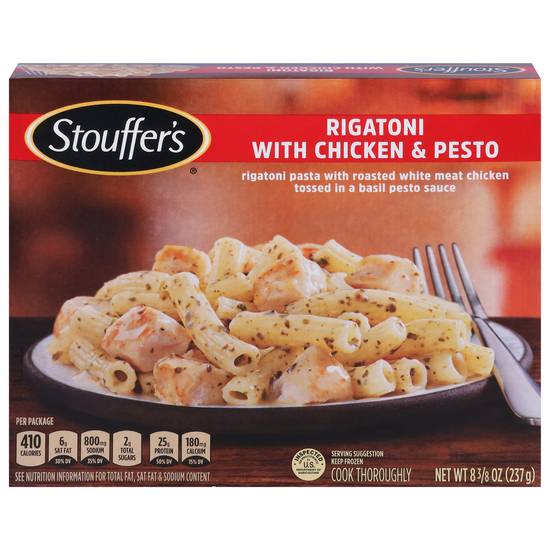 Stouffer's Rigatoni With Chicken and Pesto