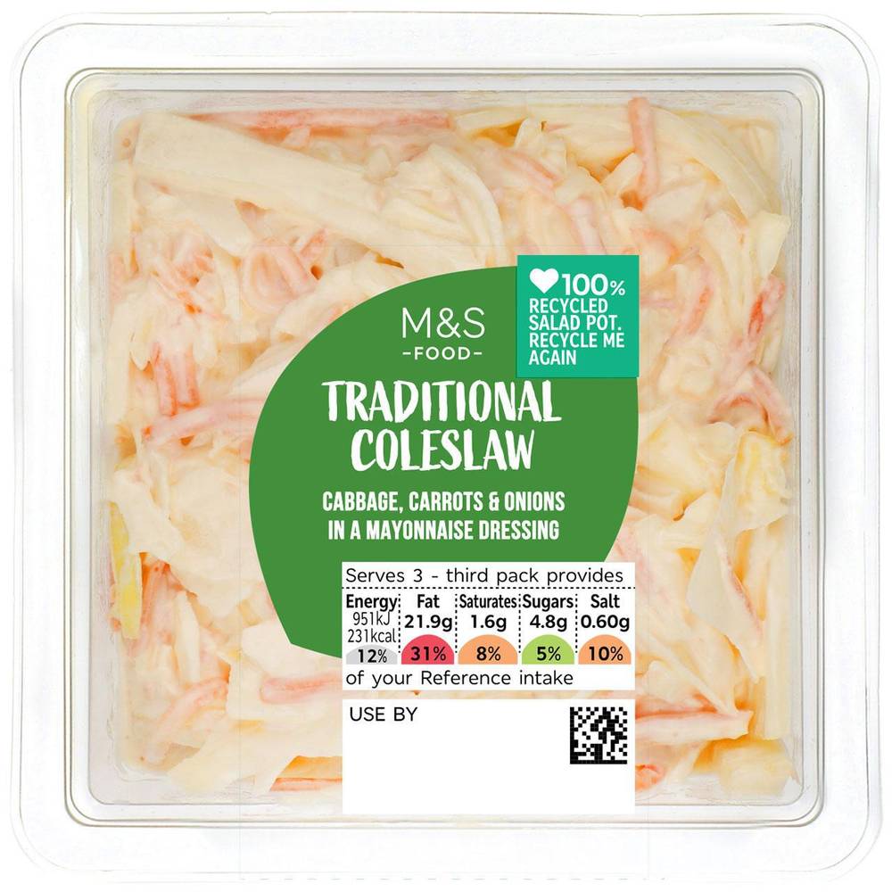 M&S Traditional Coleslaw (300gr)
