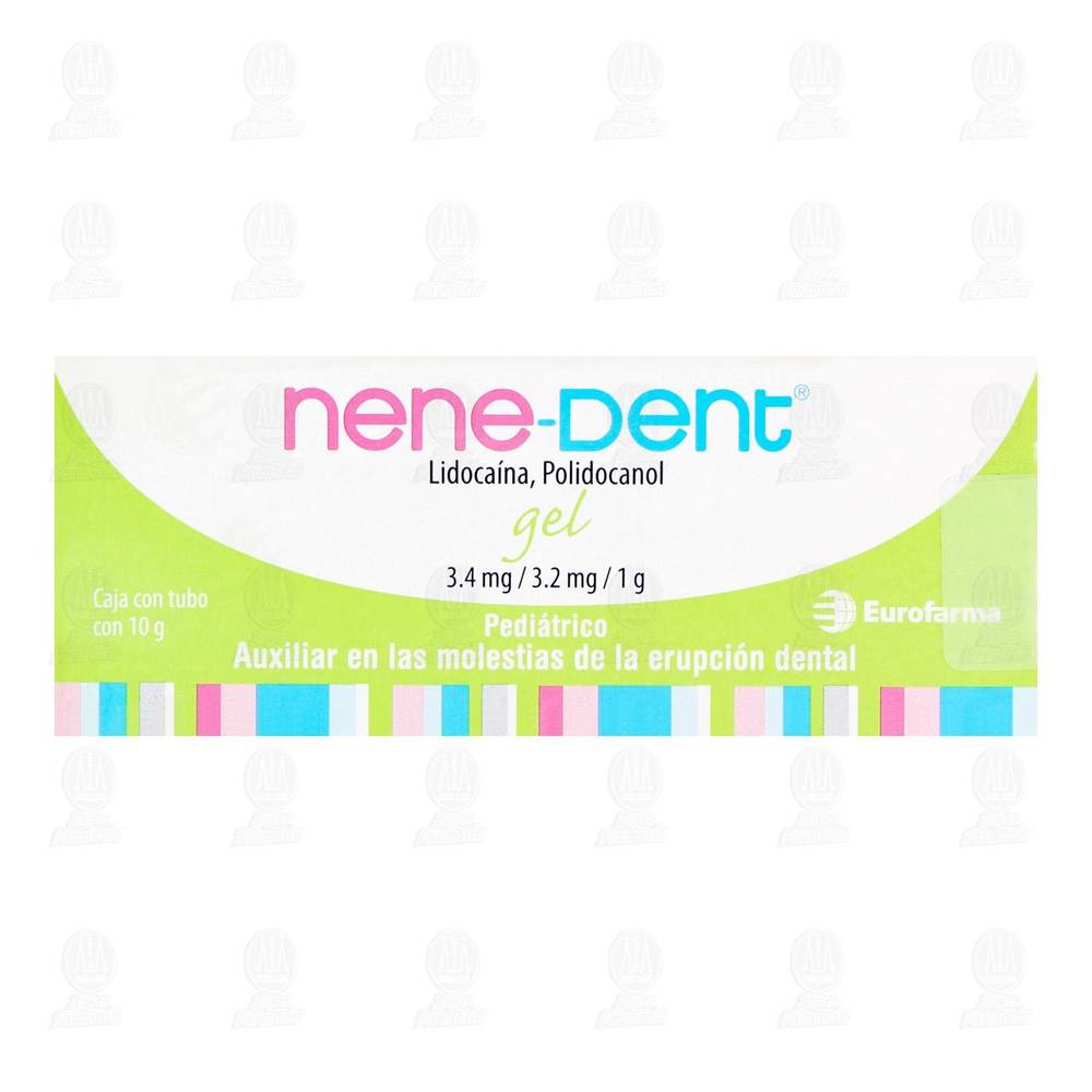 Eurofarma · Nene-dent gel 3.4 mg/3.2 mg/1 g (10 g)