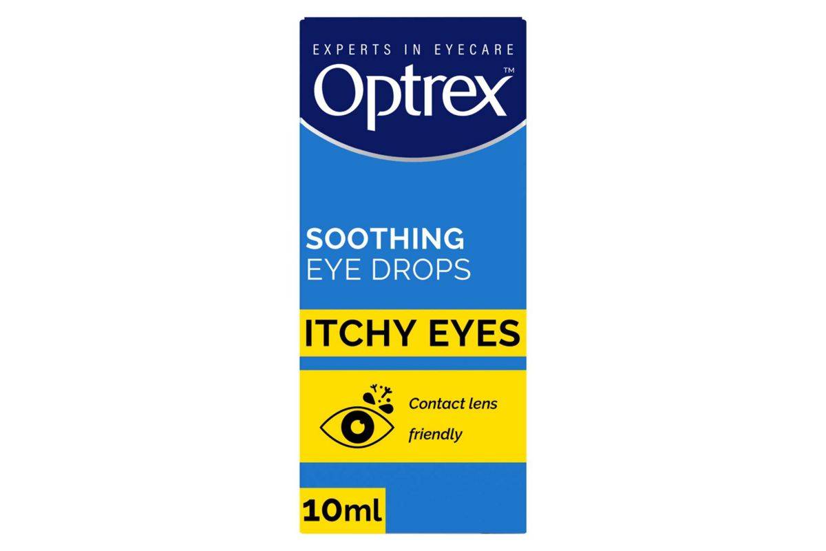 Optrex Soothing Eye Drops for Itchy Eyes 10ml