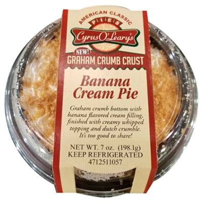 Cream Pie Banana Single Serve (7 oz)
