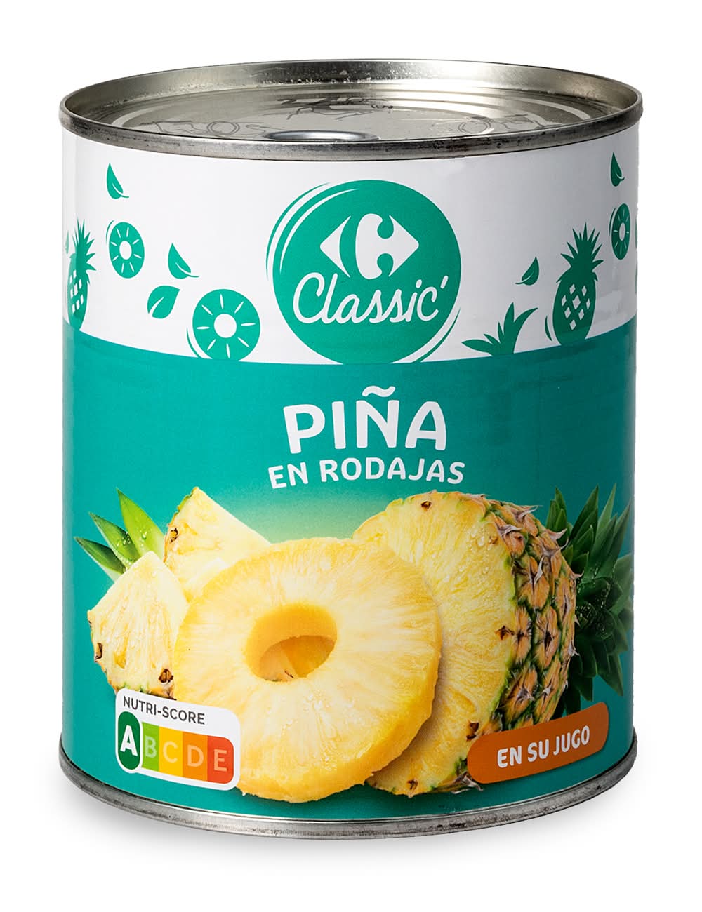 Rodajas de piña · Carrefour (820 g)