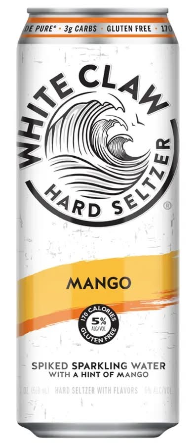 White Claw Hard Seltzer Mango